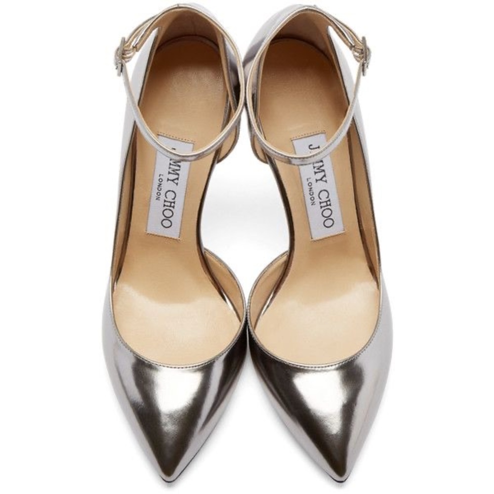 Jimmy Choo Silver Heels